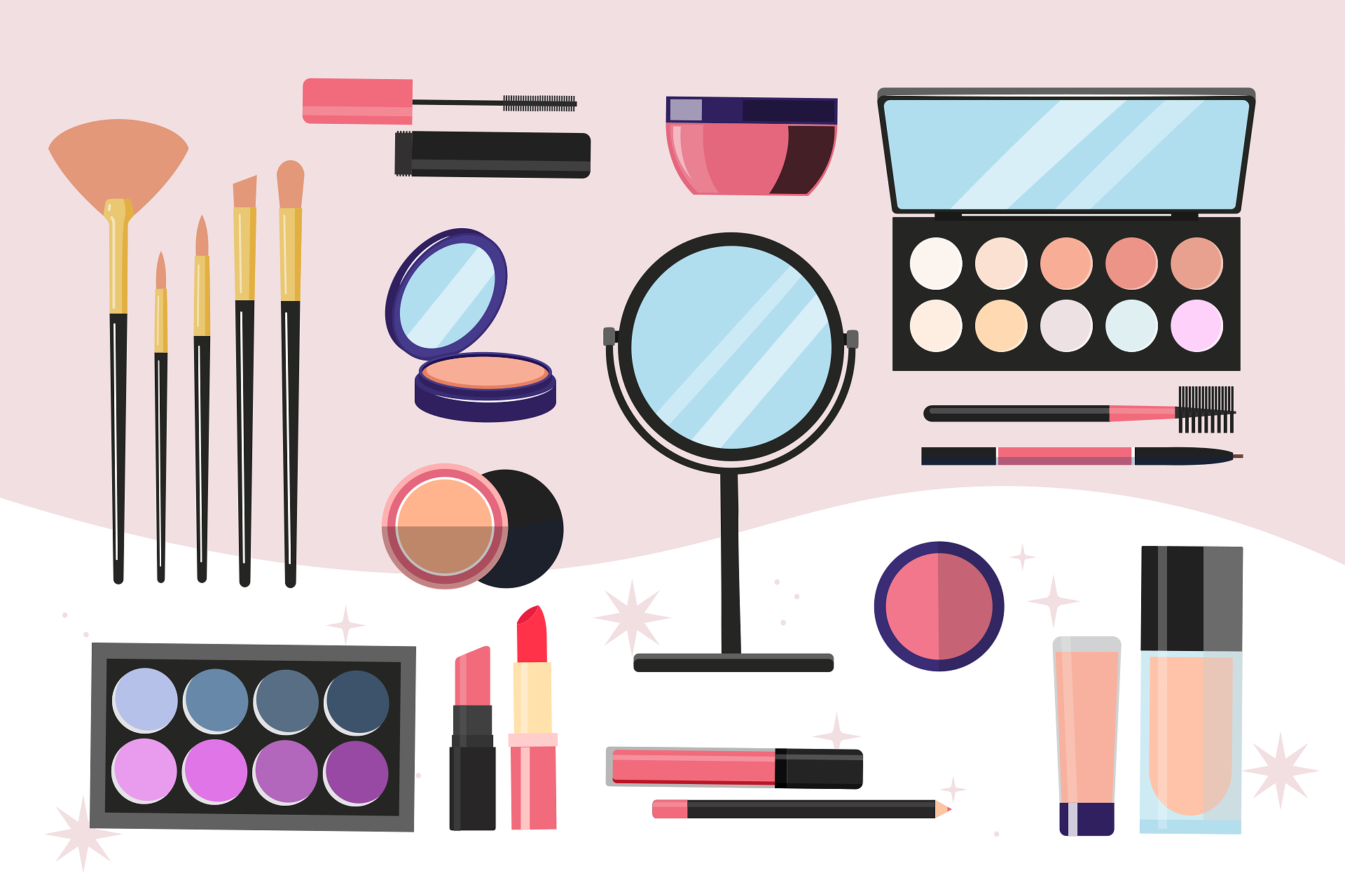 Tips packing makeup saat traveling (Sumber: Elena Pashynnaia dari Pixabay)